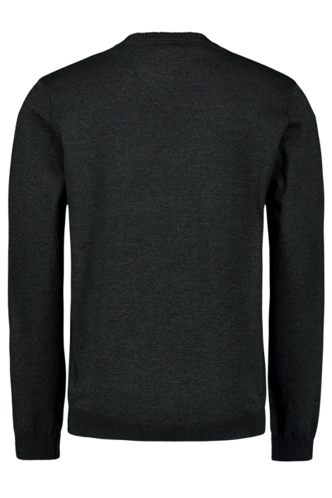 NO-EXCESS pullover crewneck 2 coloured melang